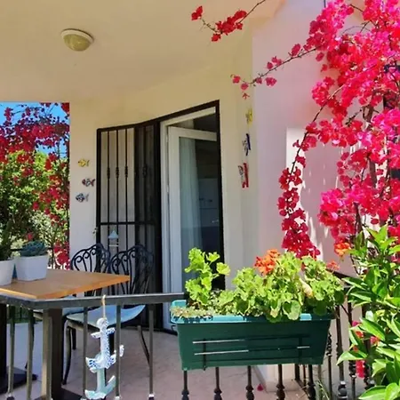 Fethiye Çiftlik'te Bahçe Katı Günlük Kiralık Ev * Fethiye
